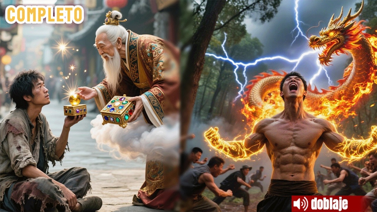 El joven ingiere píldora de su abuelo,¡su fuerza explota de repente y la diosa se enamoró de él!