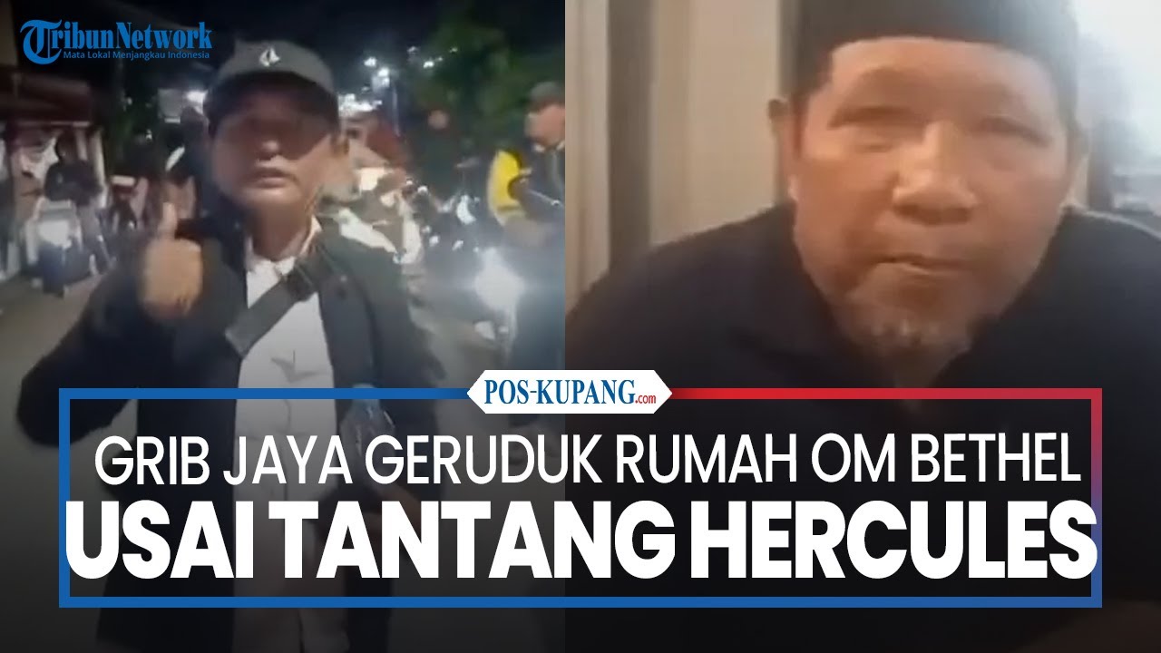 GRIB Jaya Geruduk Rumah Om Bethel Usai Tantang Hercules