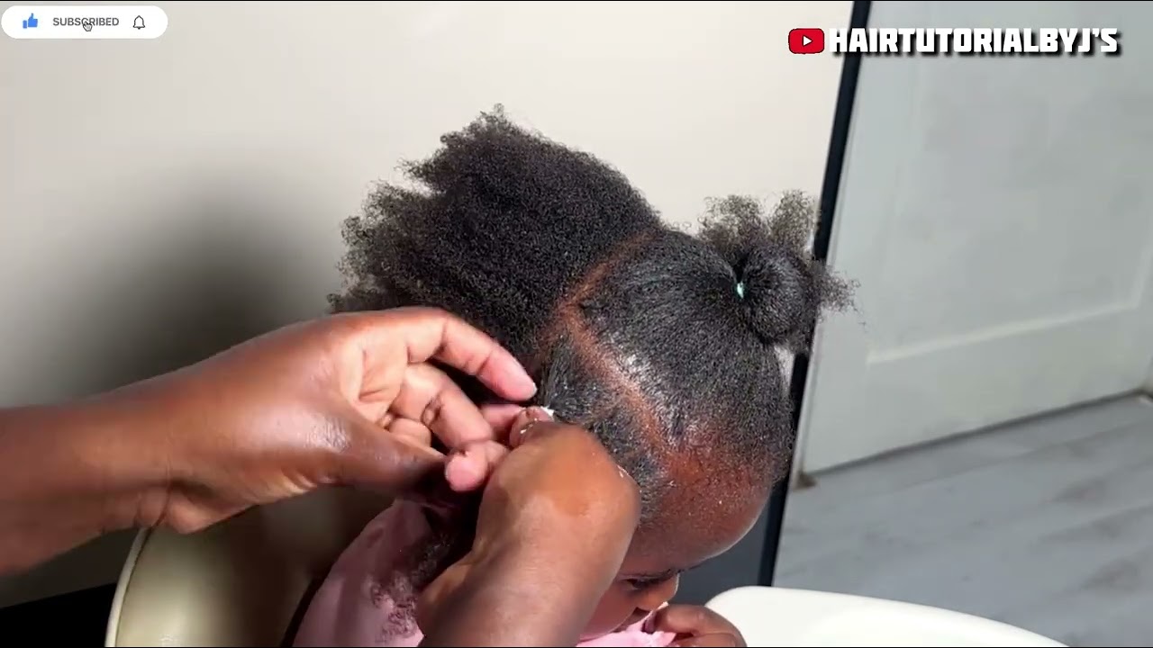 Quick and easy hairstyle for kids / hair tutorial for beginners 