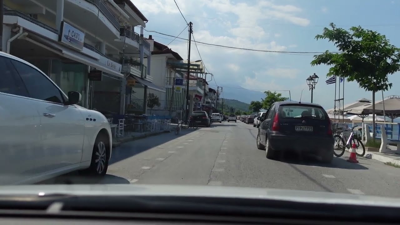 Platamonas Greece: driving around - βόλτα στον πλαταμώνα με το αυτοκίνητο