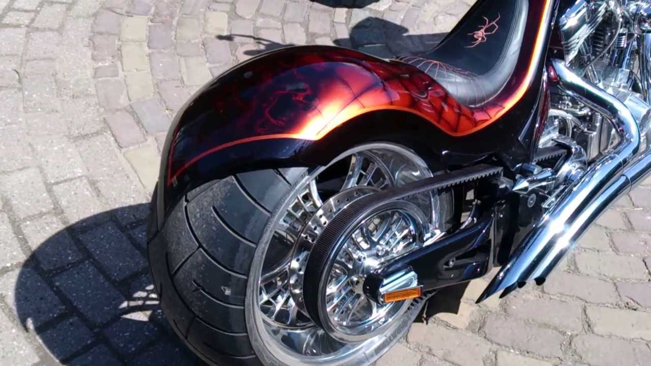 Thunder Spider-S&S 124ci-Vance&Hines exhaust-start and walk around -