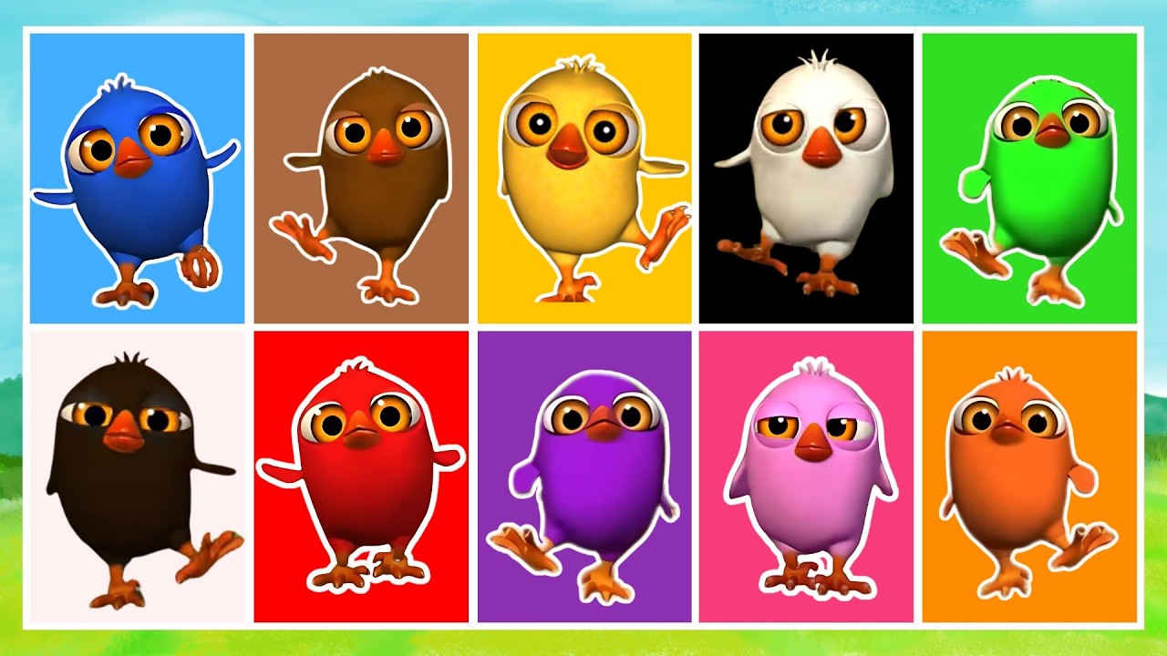 🎶 🌈Canción de los colores de La Granja de Zenón | Aprender los colores 🎨 El pollito Pio