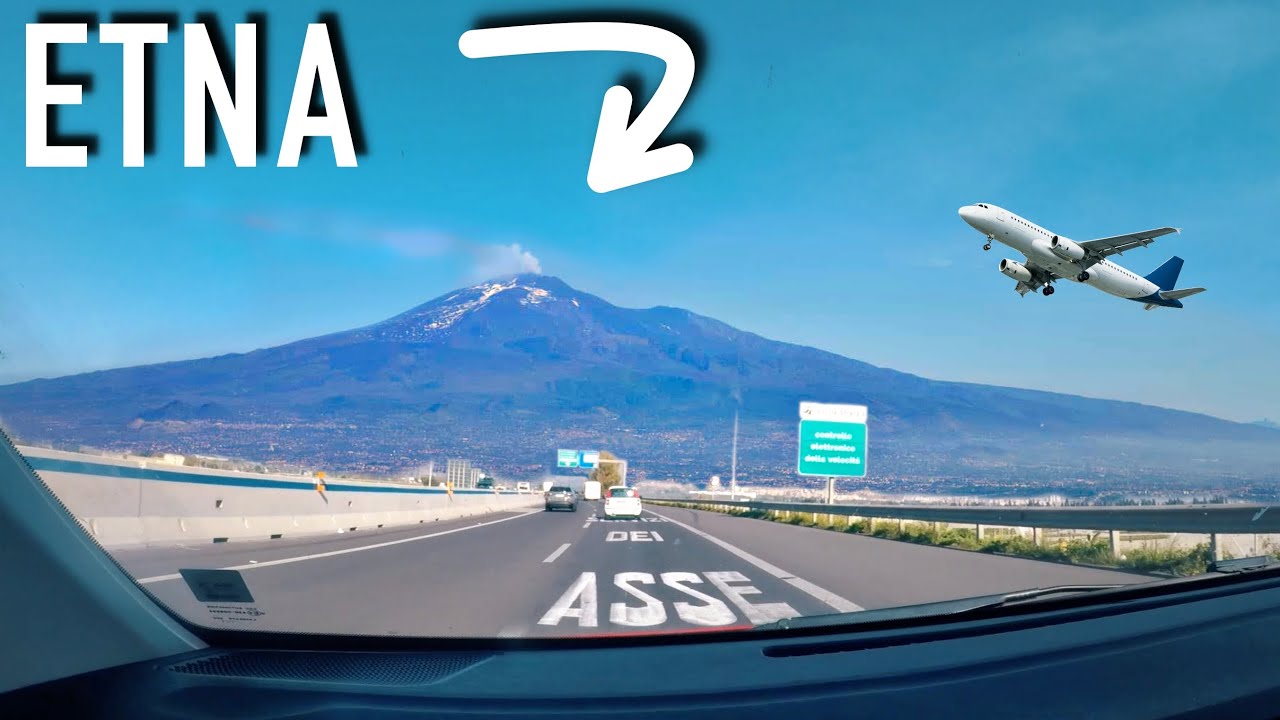 Driving in Italy 🇮🇹 Noto to Catania Airport, Sicily Italy 4K
