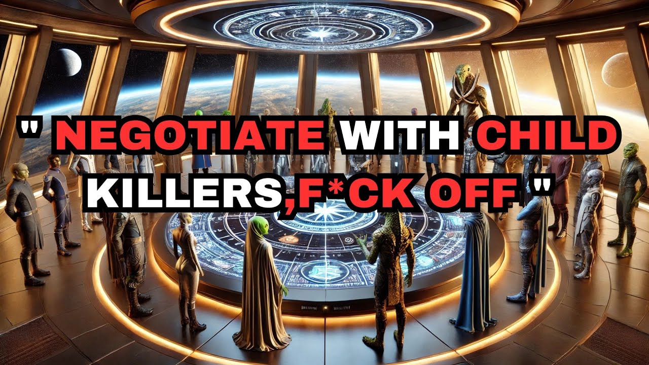 FEAR Ripples Through the Galactic Council as Humans REFUSE to Negotiate   HFY Sci Fi Stories