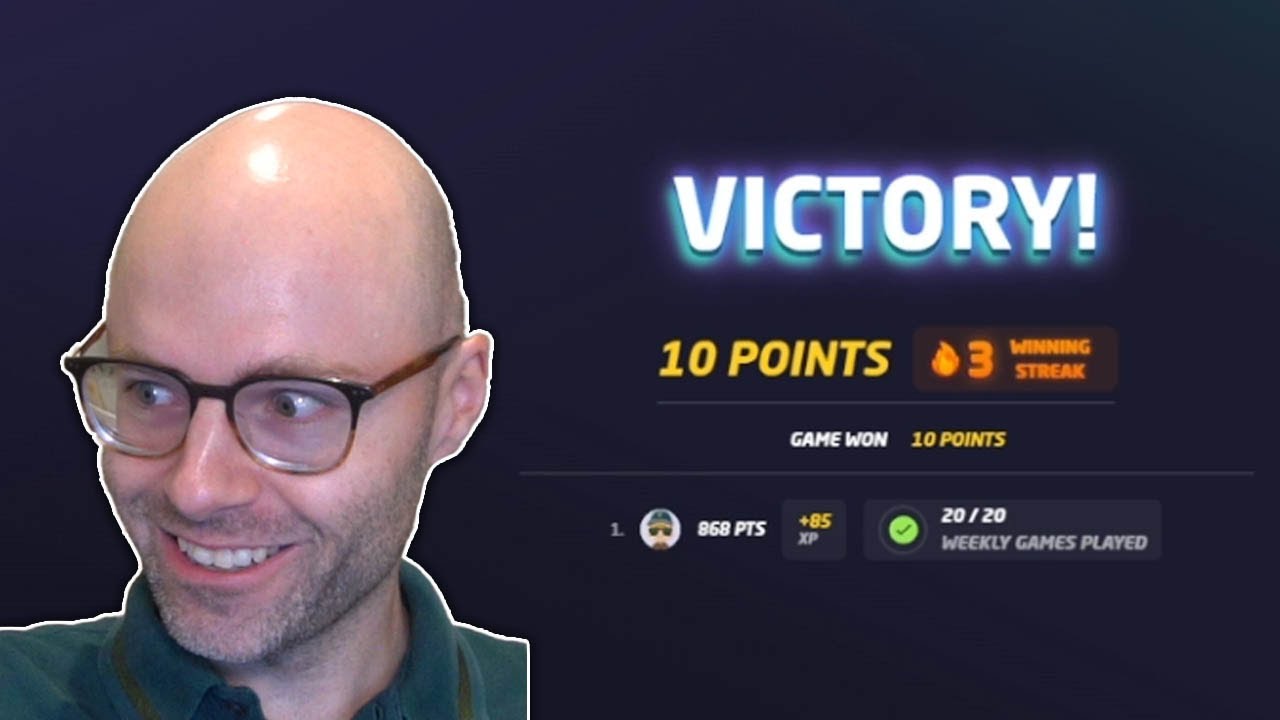 He's heating up (GeoGuessr)
