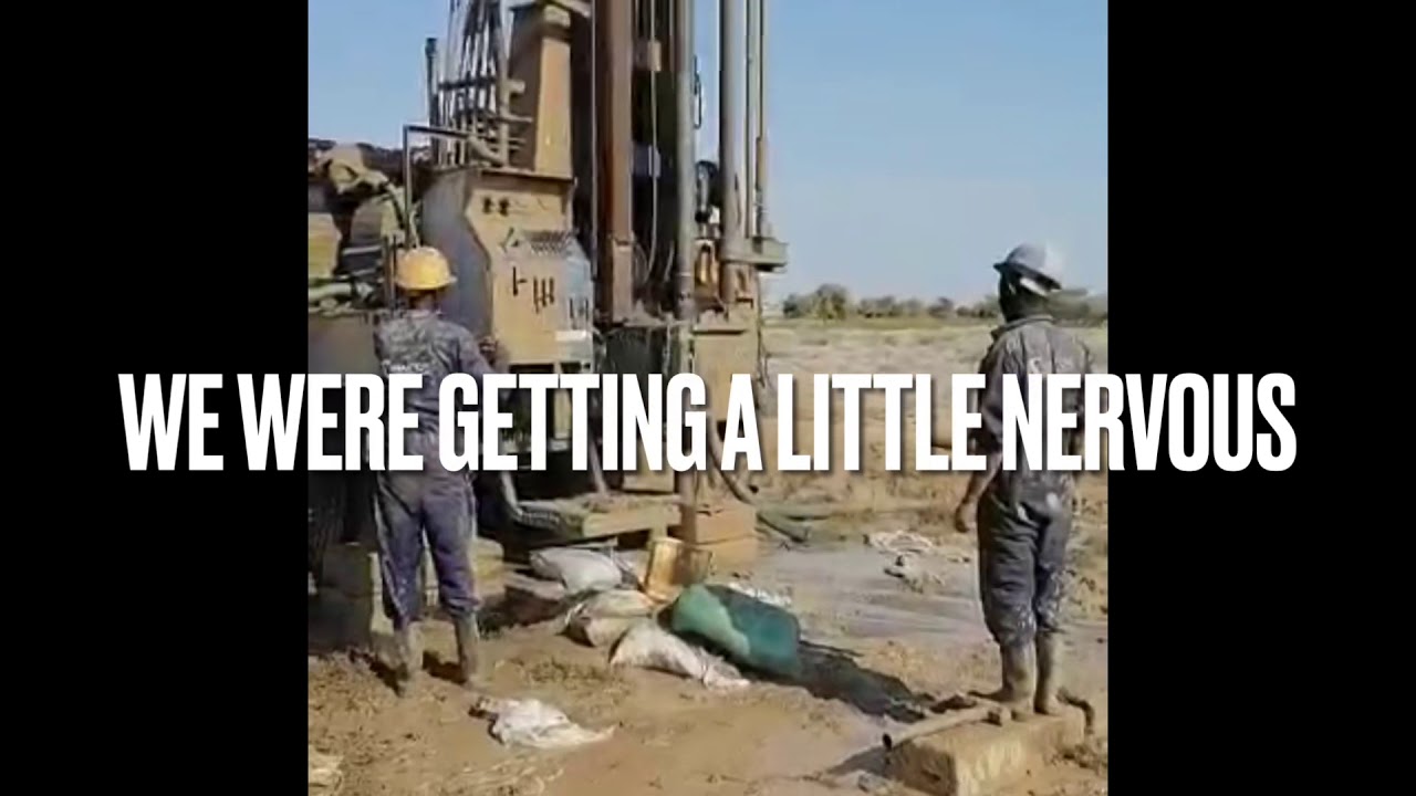 Drilling our water well in Turkana, Kenya!