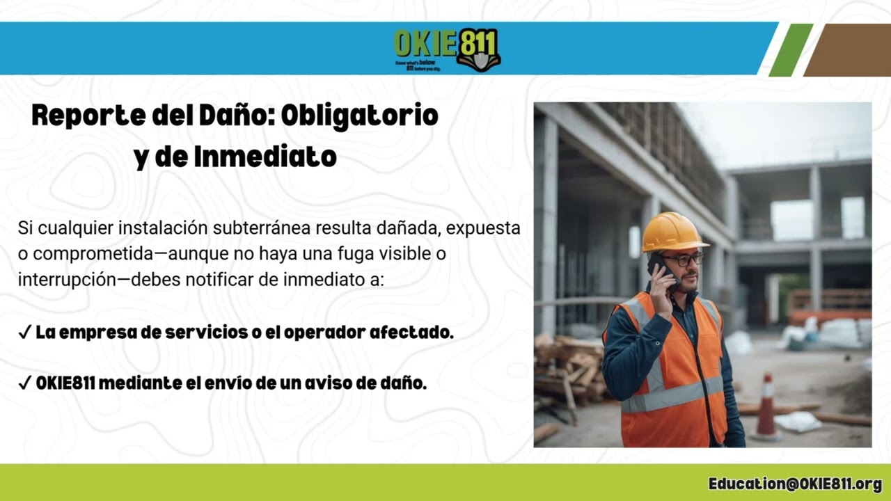 Spanish Webinar | Reporte de Daños y Emergencias: Qué Hacer Cuando Golpeas una Línea
