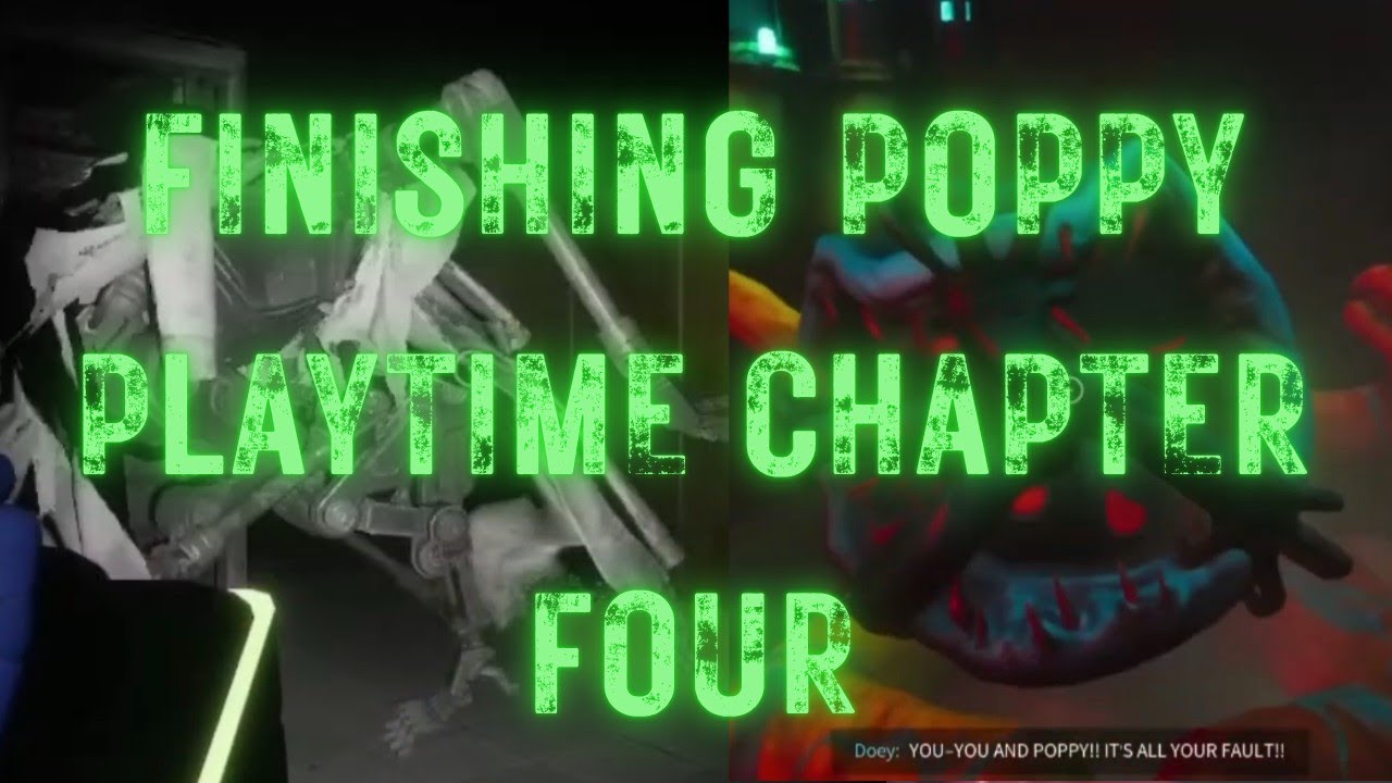 Finishing poppy play time chapter 4 (juke of 87)