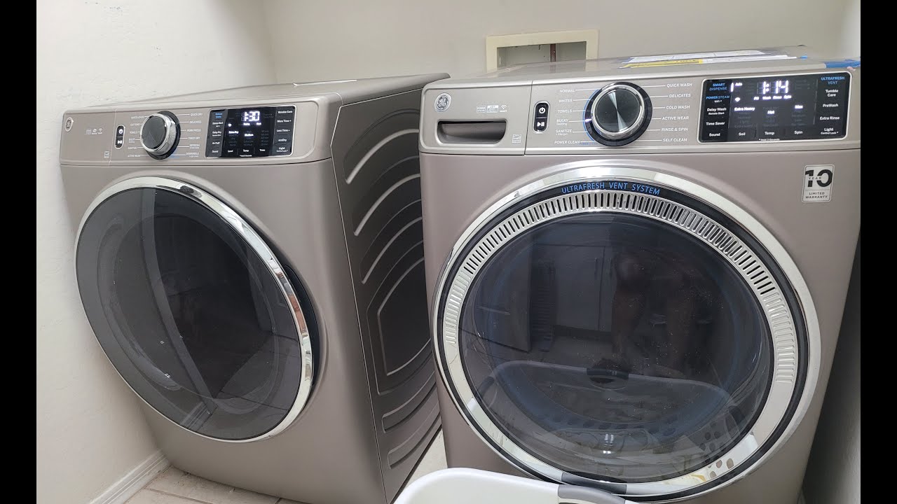 ☆ GE Ultrafresh Washer & Dryer First Impressions ☆