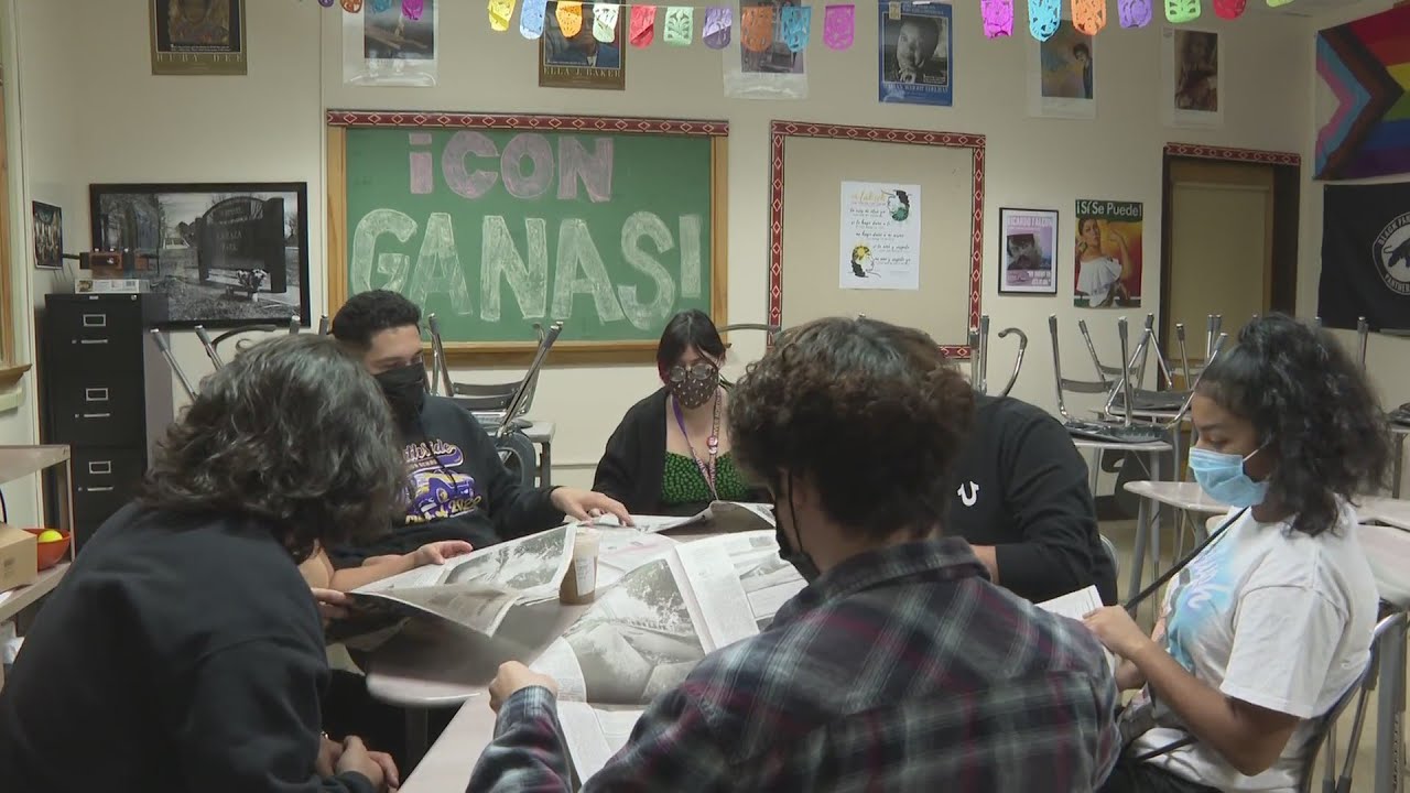 Latinx Students Create Poetry Book About Changing Community
