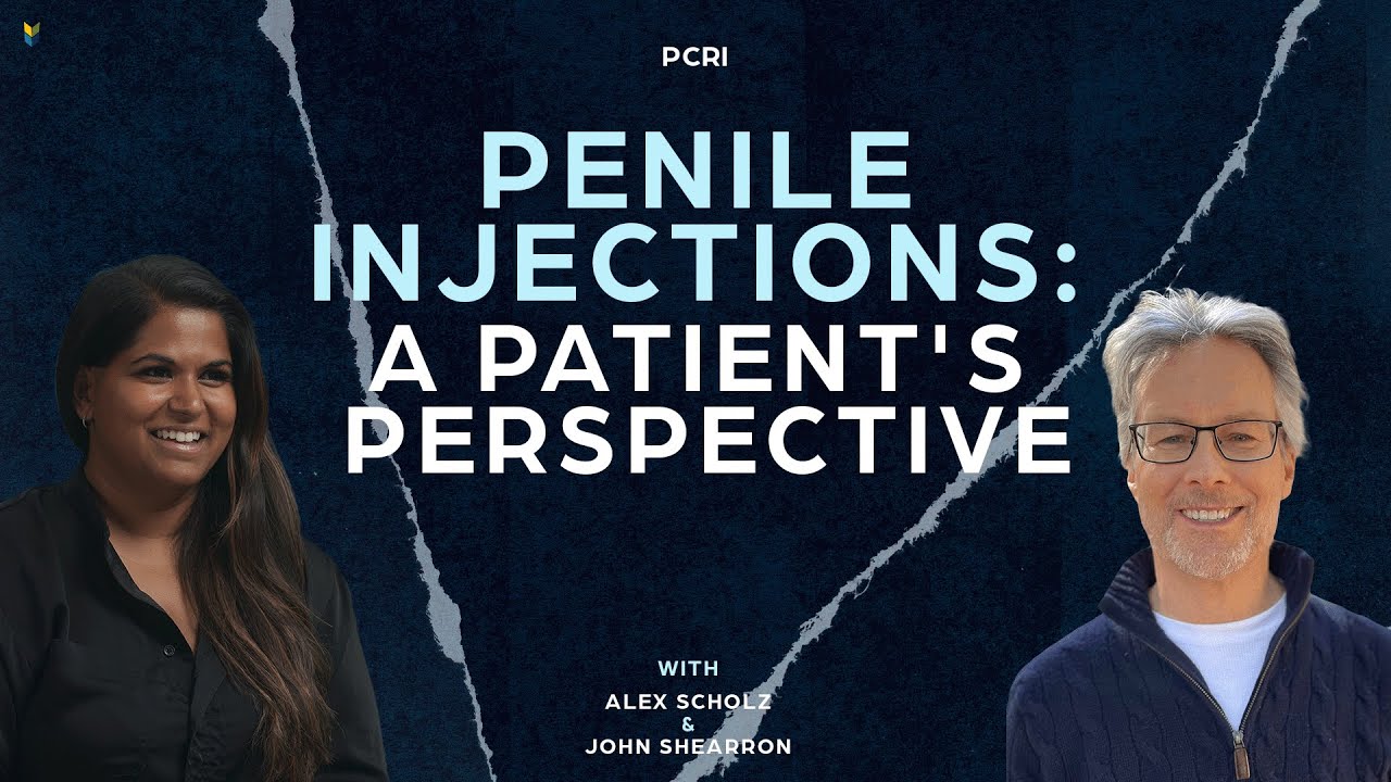 Penile Injections After #ProstateCancer | John Shearron Interview | #PCRI #AlexScholz