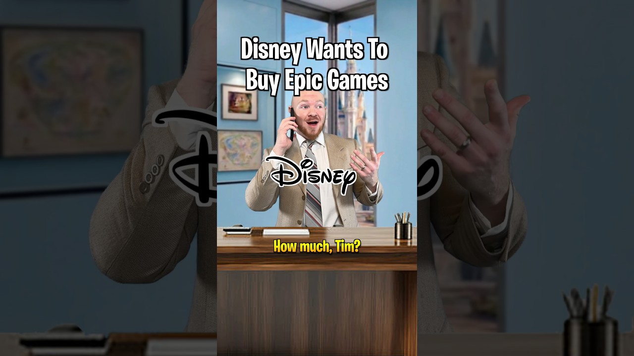 Disney может КУПИТЬ Epic Games 😂 (и Fortnite)
