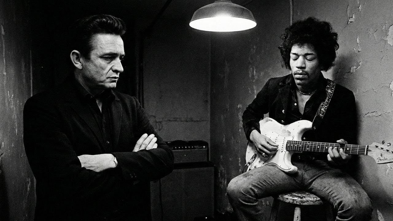 Johnny Cash Challenged Jimi: “Play It SIMPLE” — Jimi’s Response Left Him SILENT