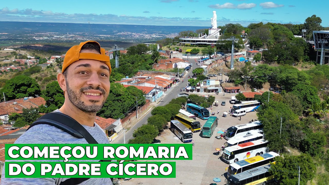 Começou a Romaria do Padre Cícero em Juazeiro do Norte veja como esta a Cidade