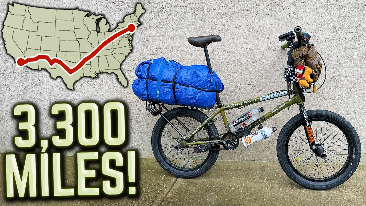 THIS BMX Bike Rode 3,300 Miles Across America!