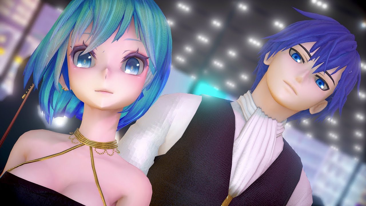 [MMD] Miku & Kaito - Papaoutai【2K/60fps】