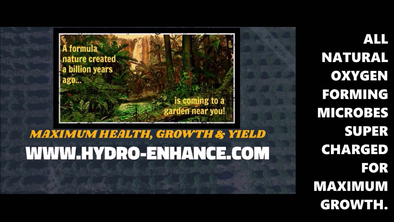 Hydro-Enhance Hydroponic Microbes For All Gardens, Nutrient Booster