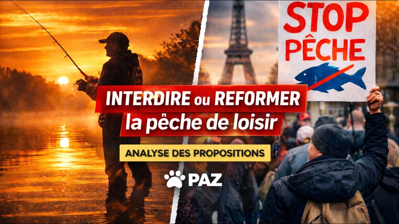 Interdire ou réformer la pêche de loisir ? Ce que propose vraiment l'association PAZ, hallucinant!