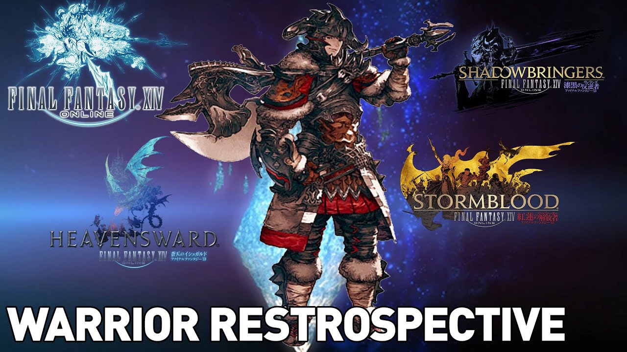 FFXIV Warrior Retrospective - All Skills from ARR To Now (Endwalker)