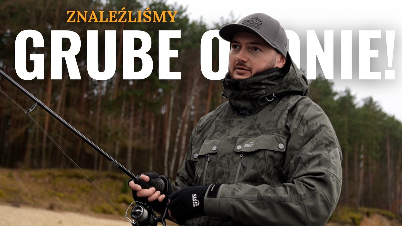 OKONIE na gumy RealFish! Brały przy samej ławicy!