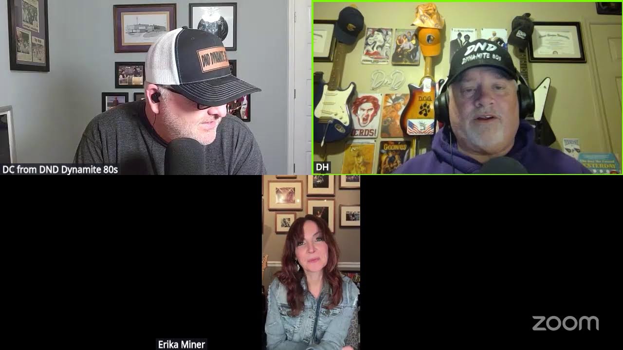 DND Dynamite 80s interview with Erika Johnston Miner