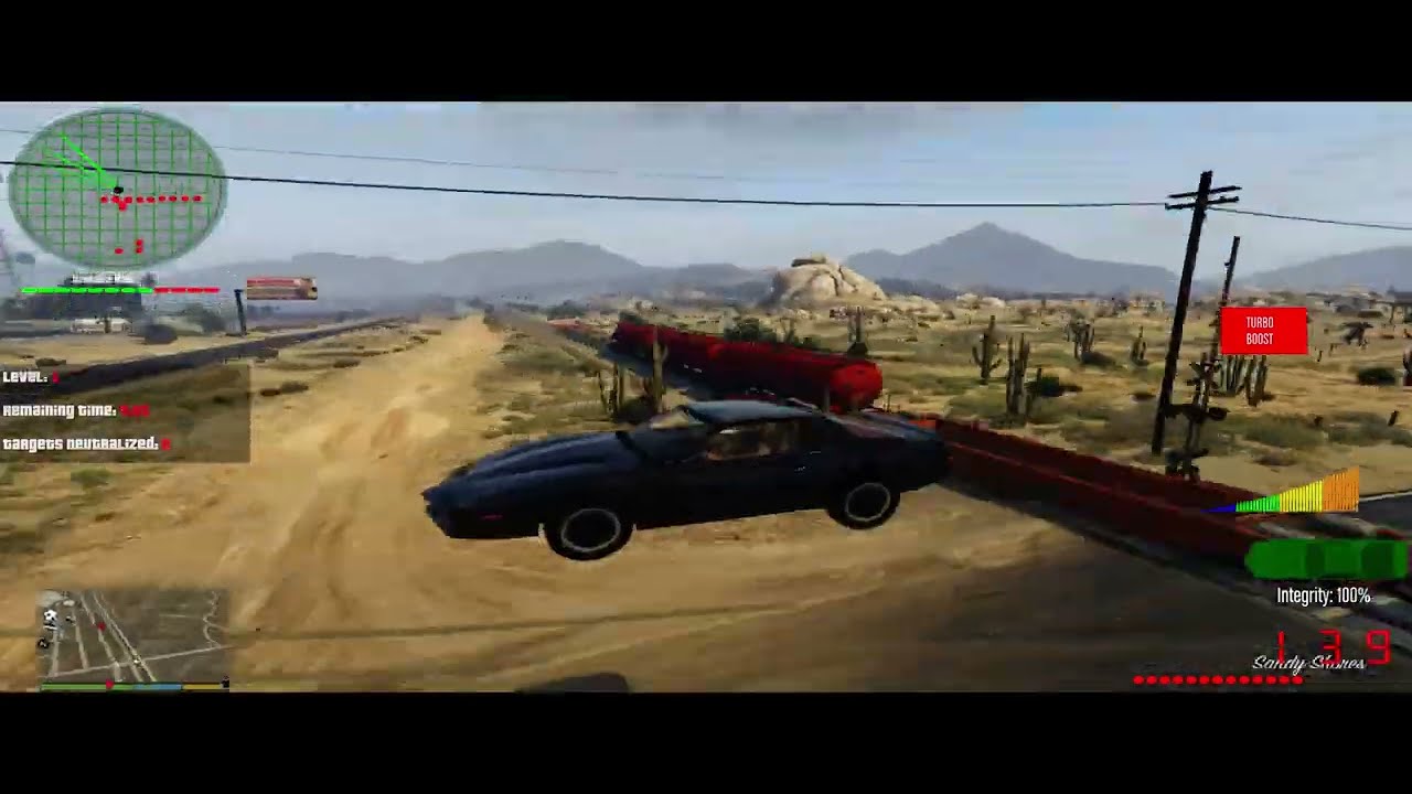 GTA V (Knight Rider Mod) | K.A.R.R. Gameplay