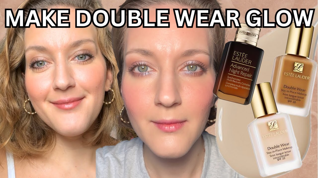 КАК ПРИДАТЬ ТОНАЛЬНОМУ КРЕМУ DOUBLE WEAR СИЯНИЕ