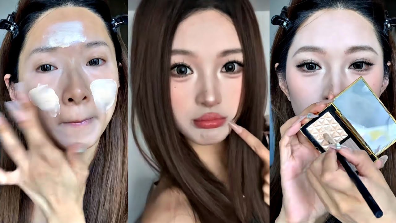 GRWM douyin ASMR real sounds COMPILATION✨🌸 EP.274 | ASMR MAKEUP 메이크업