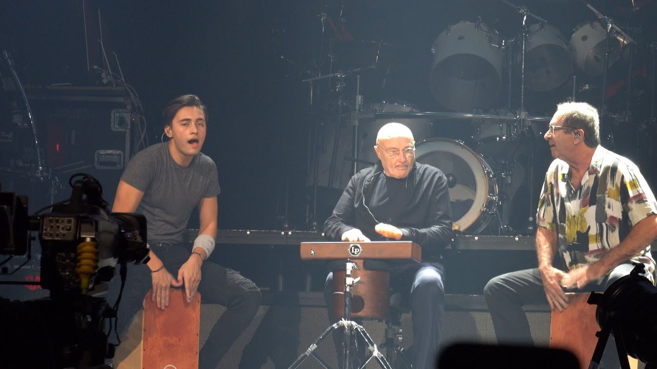 Phil Collins Live 2019 ⬘ 4K 🡆 Drum Trio⬘Something Happened on the Way to Heaven 🡄 Sept 24 Houston