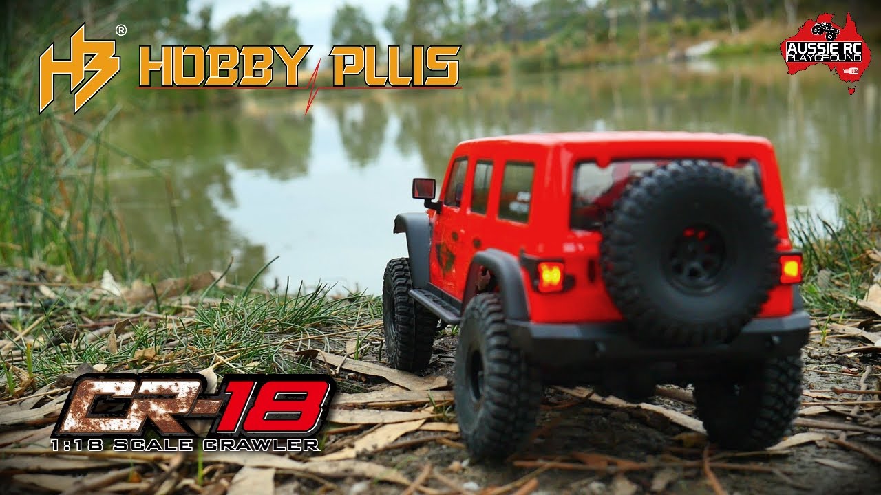 A lakeside drive with the CR-18. 🚙 Unboxing & Review: Hobby Plus CR-18 Scale Crawler