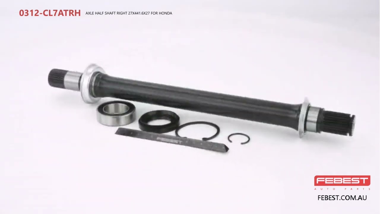 0312-CL7ATRH AXLE HALF SHAFT RIGHT 27X441.6X27 FOR HONDA