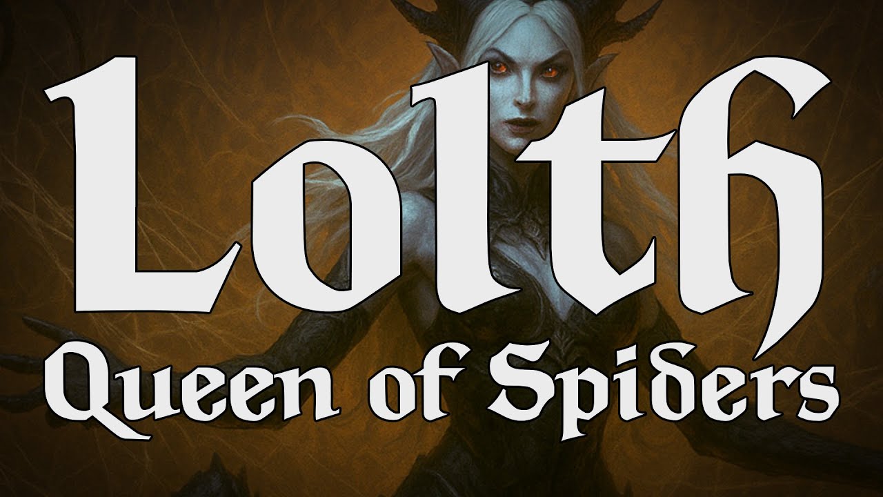 Lolth, Queen of Spiders - Drow - Forgotten Realms - Greyhawk - Planscape - A D&D Inspired Hymn