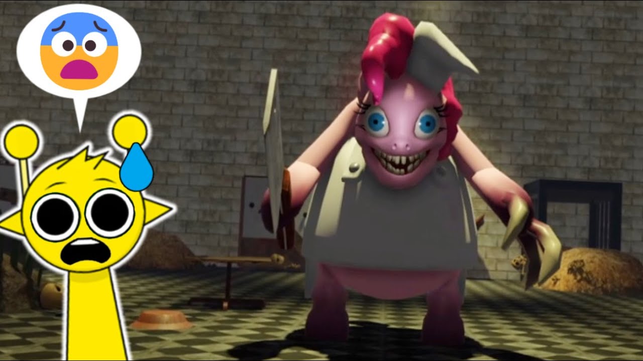 Simon Sprunki Runs From The Pony Factory - Roblox - My Little Pony Horror