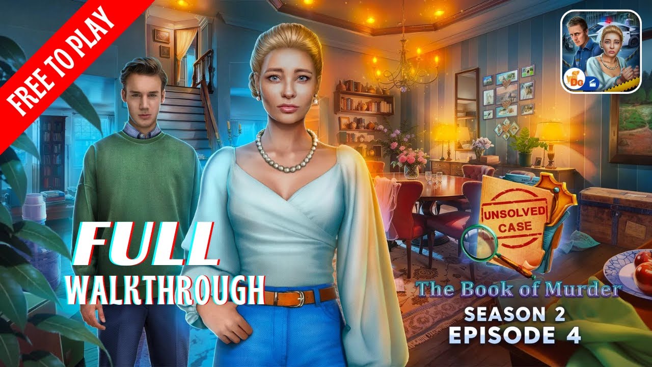 Unsolved Case 2 Episode 4: The Book of Murder Full Walkthrough