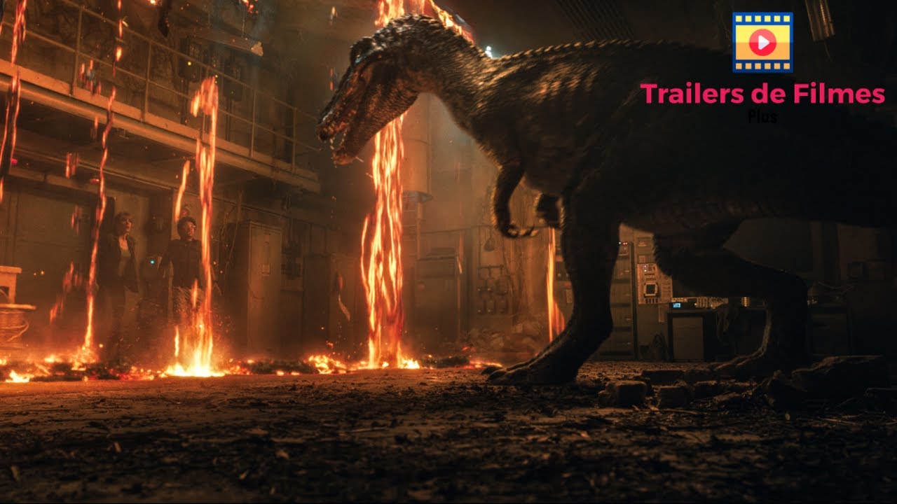 Jurassic World: Reino Ameaçado (2018) - Ataque de Baryonyx Cena (3/10)