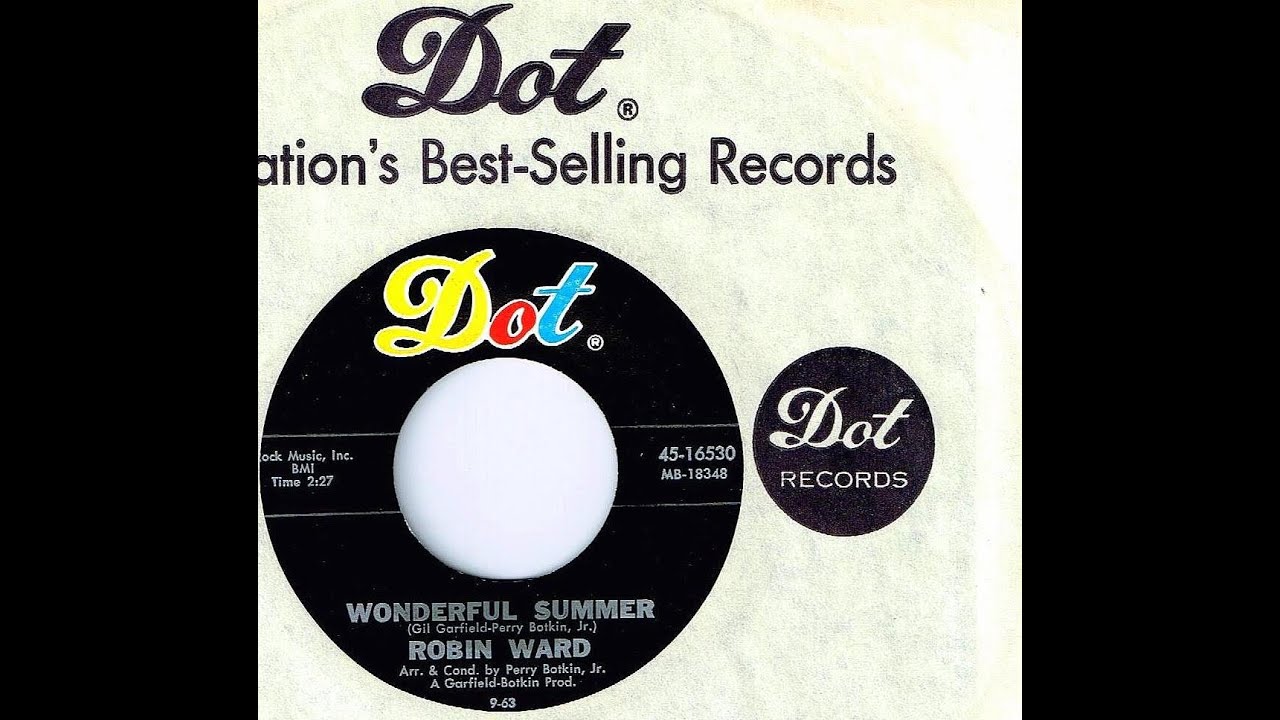 Robin Ward - WONDERFUL SUMMER  (Gold Star Studio)  (1963)