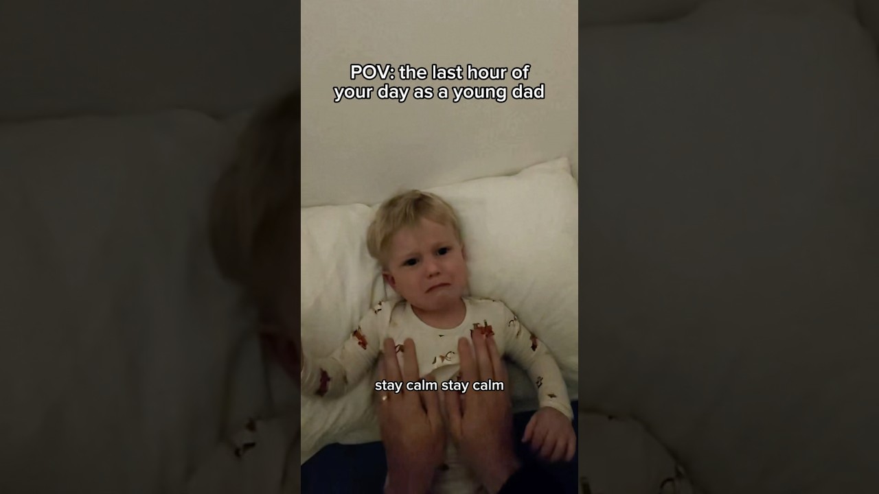 POV: the last hour of your day as a young dad