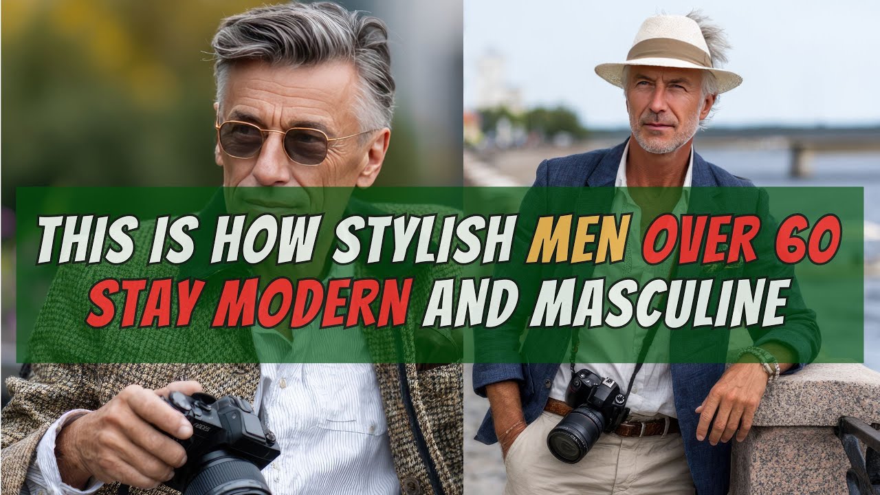 This Is How Stylish Men Over 60 Stay Modern and Masculine