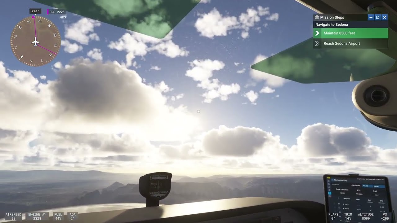 Microsoft Flight Simulator 2024 • VFR Navigation - First Solo Navigation