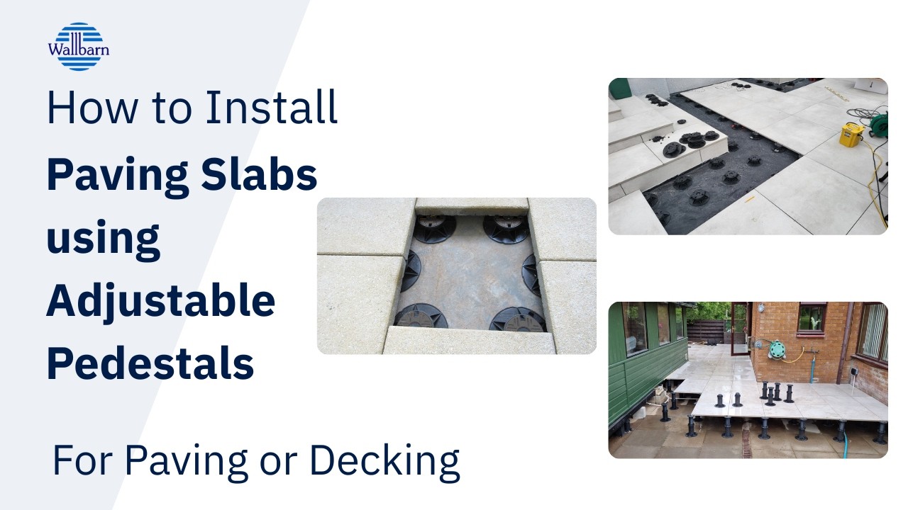 How To Install Paving Slabs Using Paving Pedestals
