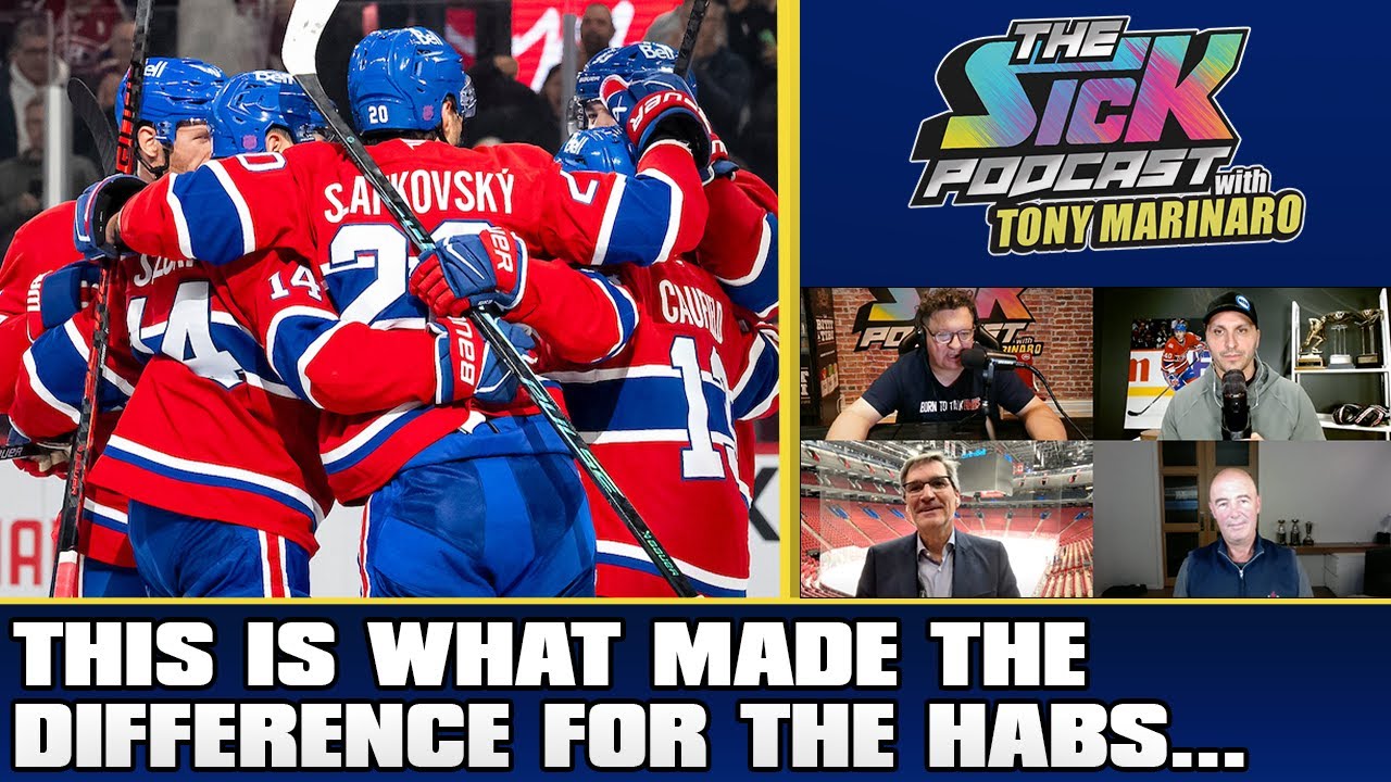 This Is What Made The Difference For The Habs&hellip; | The Sick Podcast with Tony Marinaro October 20 2025