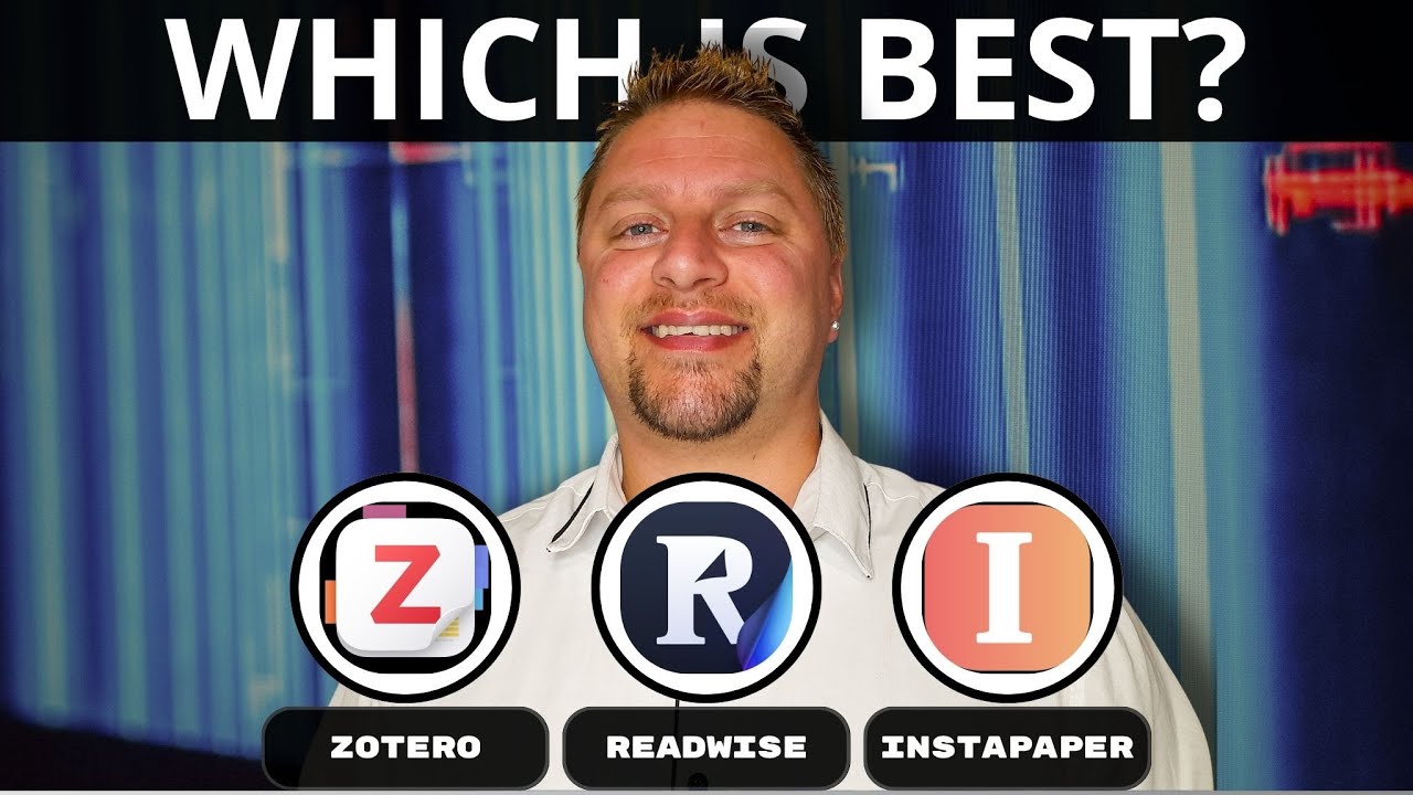 Zotero против Readwise против Instapaper | Какой инструмент для управления учебными материалами л...