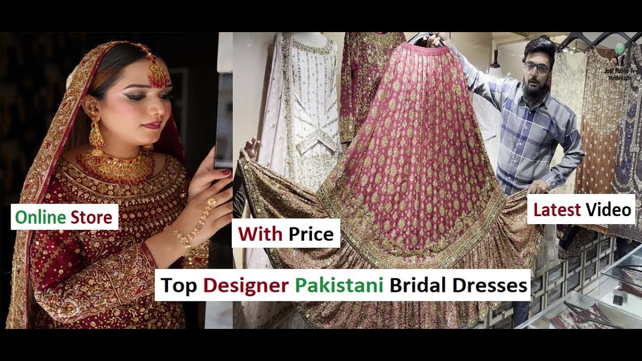 Top Designer Pakistani Bridal Dresses - Wedding Outfits & Party Wear - Mayon Mehndi - Online Store