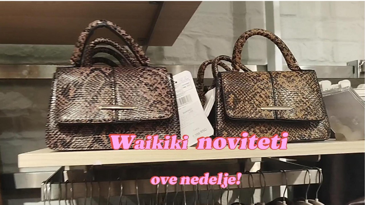 WAIKIKI NOVITETI OVE NEDELJE  #beograd #youtube #shopwithme#waikiki #haul #fashion