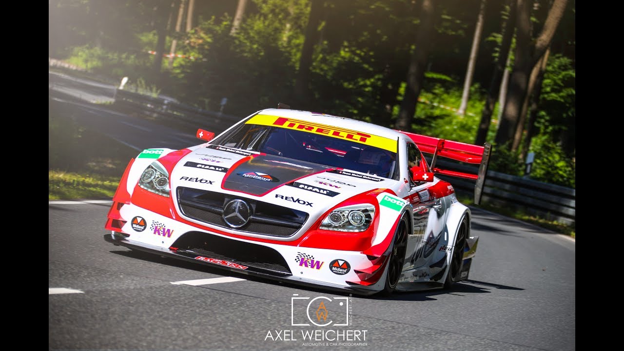Mercedes SLK 340 Judd V8 - Reto Meisel - Ibergrennen 2017