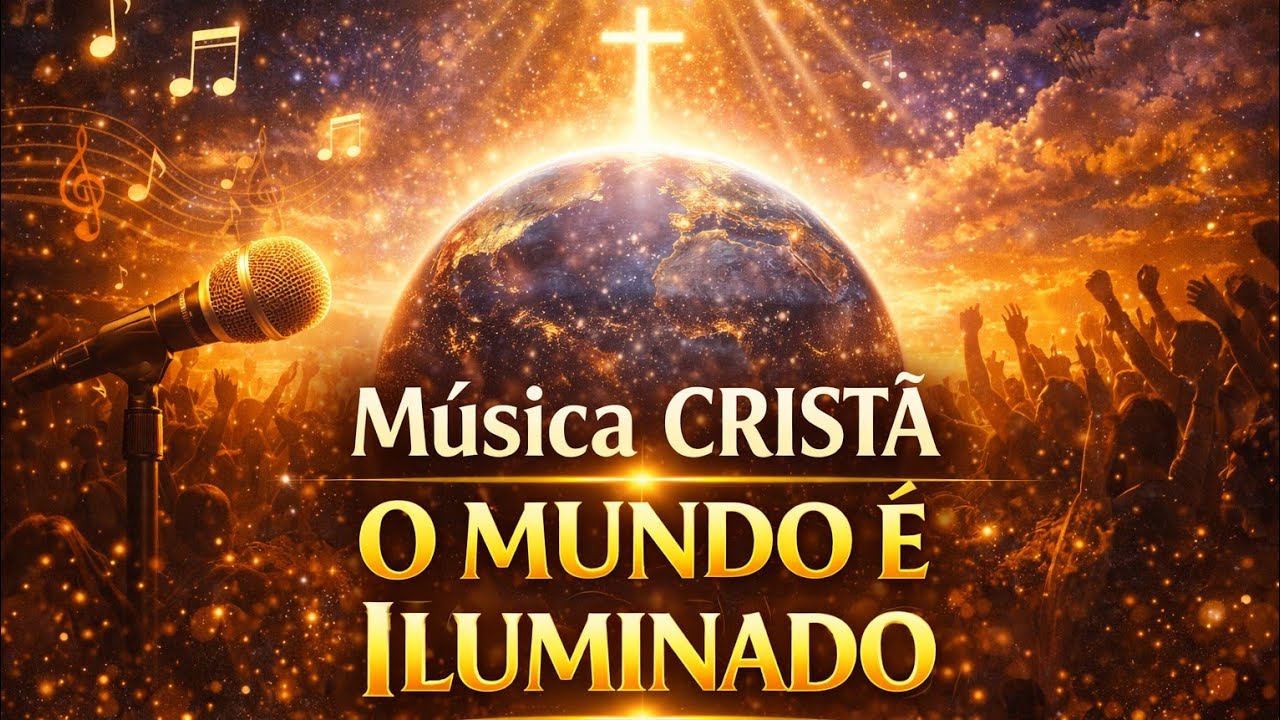 O Mundo é Iluminado pelos Céus | Música Cristã de Esperança e Luz Divina