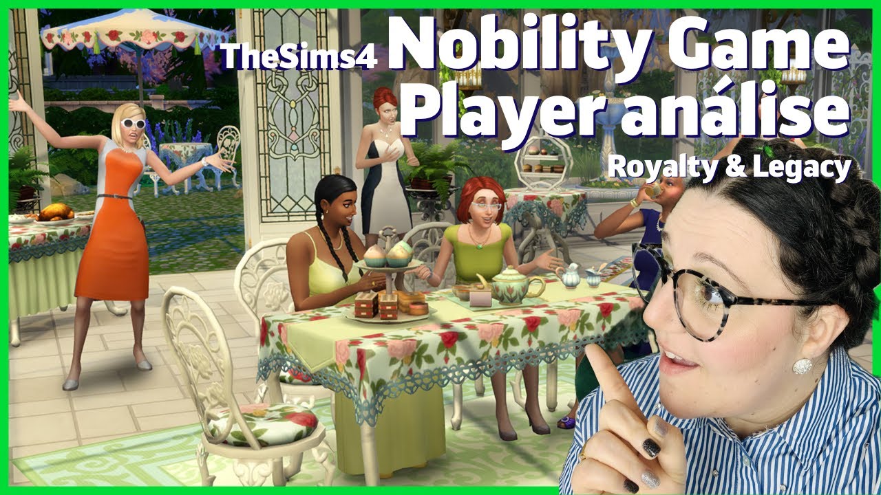The Sims 4 Nobility Gameplay Trailer Trono e Glória análise versão curta 