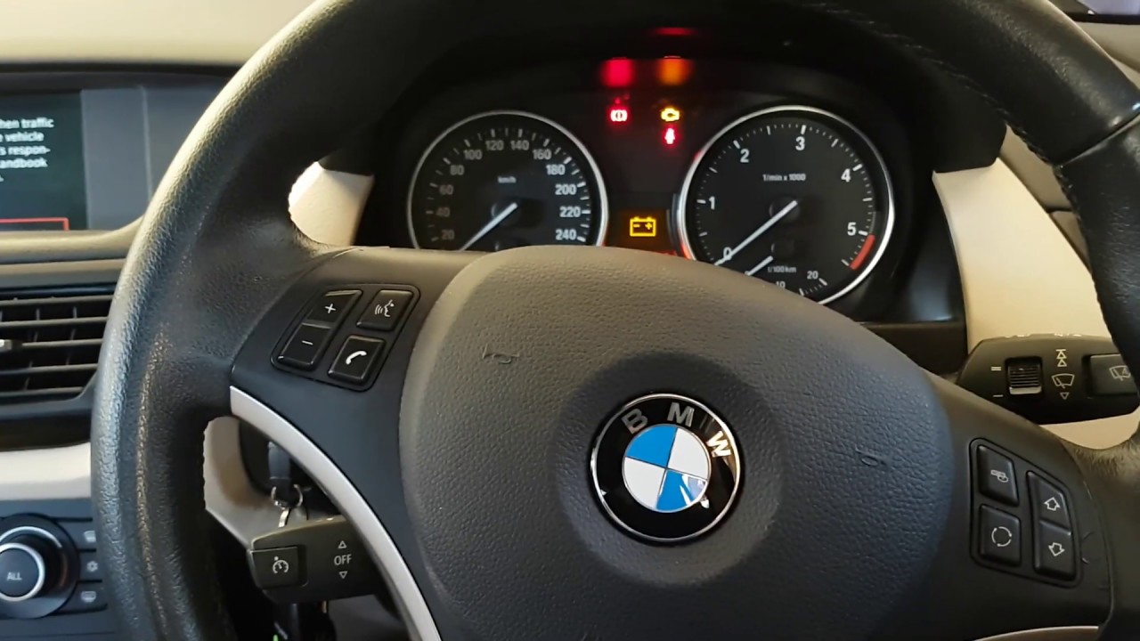 BMW X1 (E84) 2009-2015 Сброс сервисного и инспекционного обслуживания