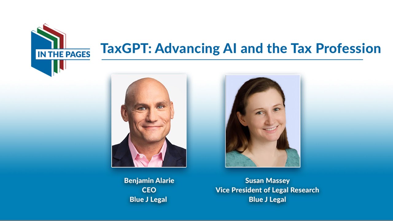 TaxGPT: Advancing AI and the Tax Profession