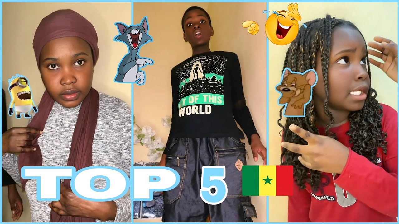 Les tops de Maman Khady; l'enfant qui fait le buzz sur Tiktok avec son frere Ibou Gueye😂😂😂🤣🤣